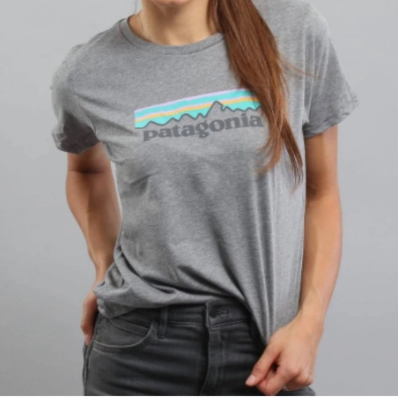 Patagonia Tops - Patagonia Women’s Pastel P-6 Logo T-Shirt